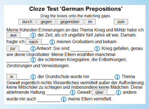 Create a Cloze Test