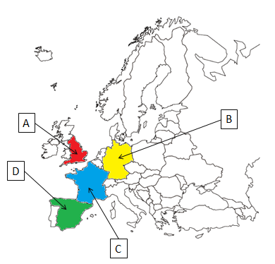 countries and capitals